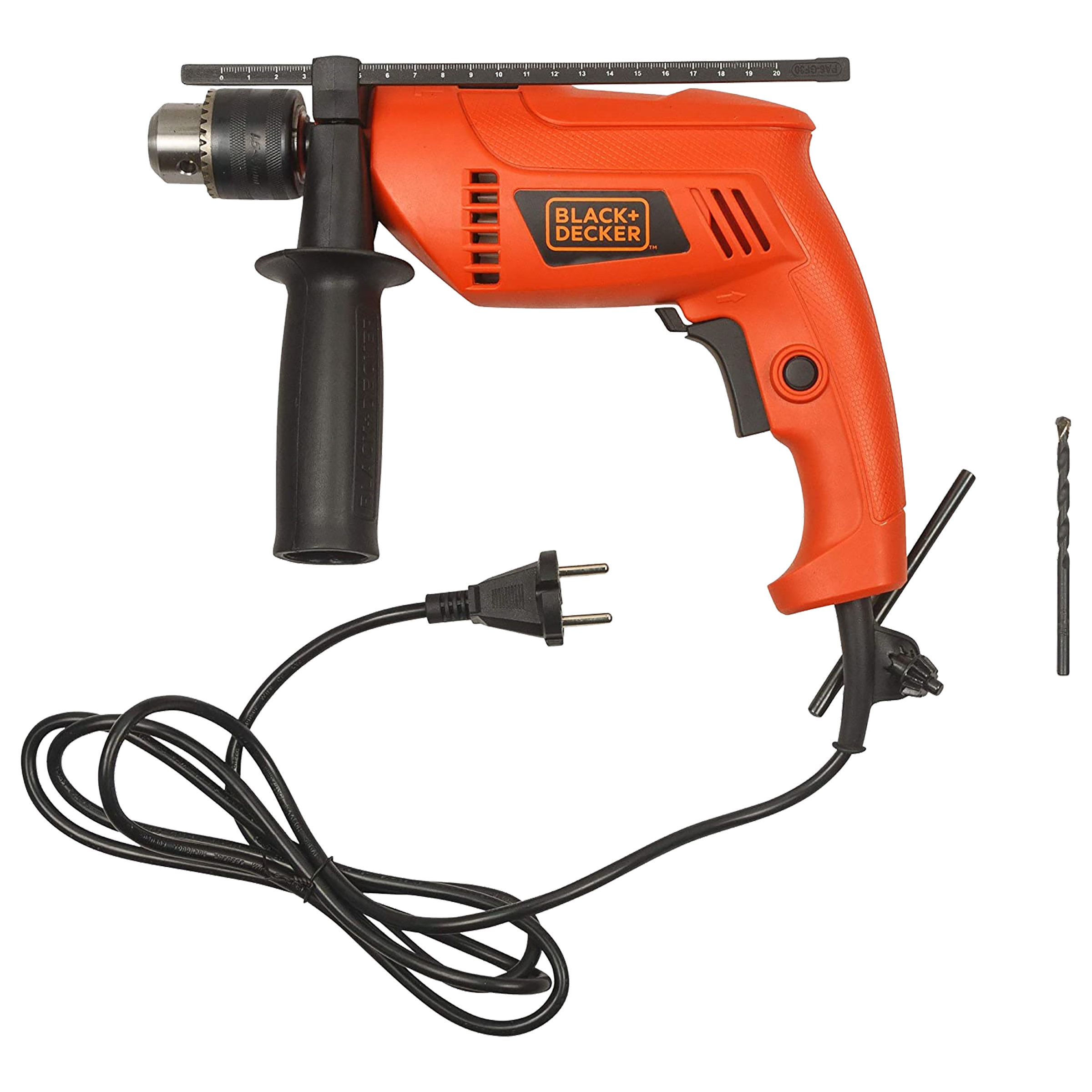 BLACK DECKER HD555 IN 550 W Hammer Drill Lock On Switch Orange